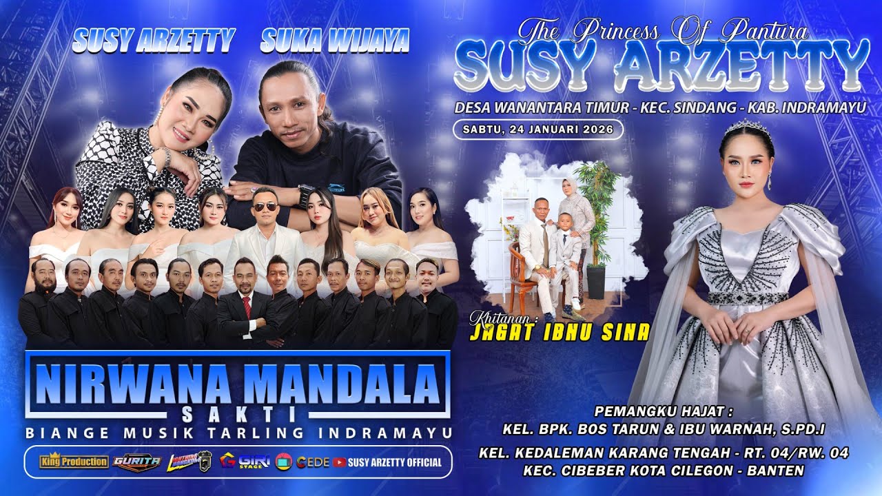 LIVE NIRWANA MANDALA SAKTI SUSY ARZETTY | SABTU, 24 JANUARI 2026 | CILEGON - BANTEN [MALAM]