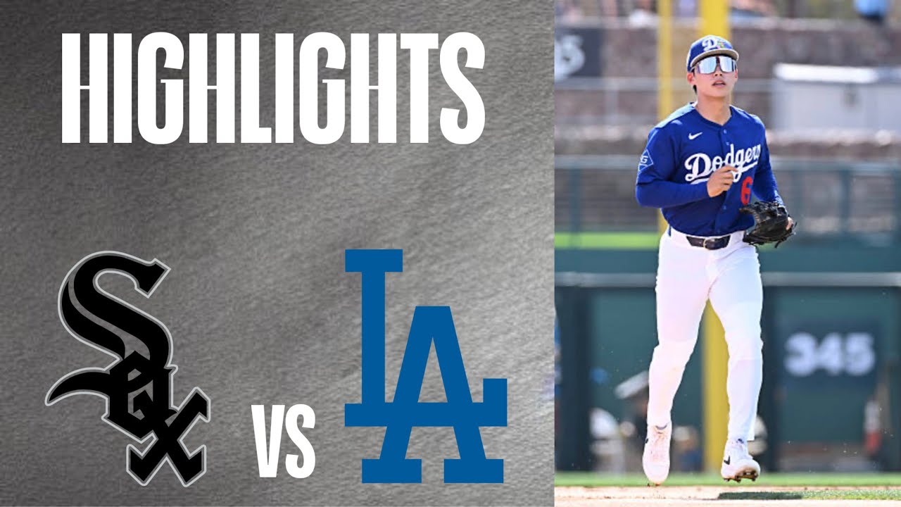 Spring Training Highlights - White Sox vs Dodgers (Feb 26, 2026)