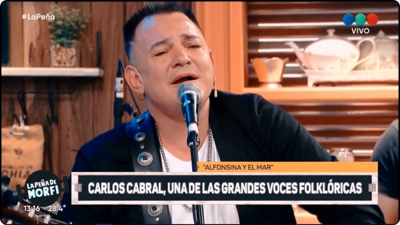 Carlos Cabral - Alfonsina y el Mar (TELEFE)