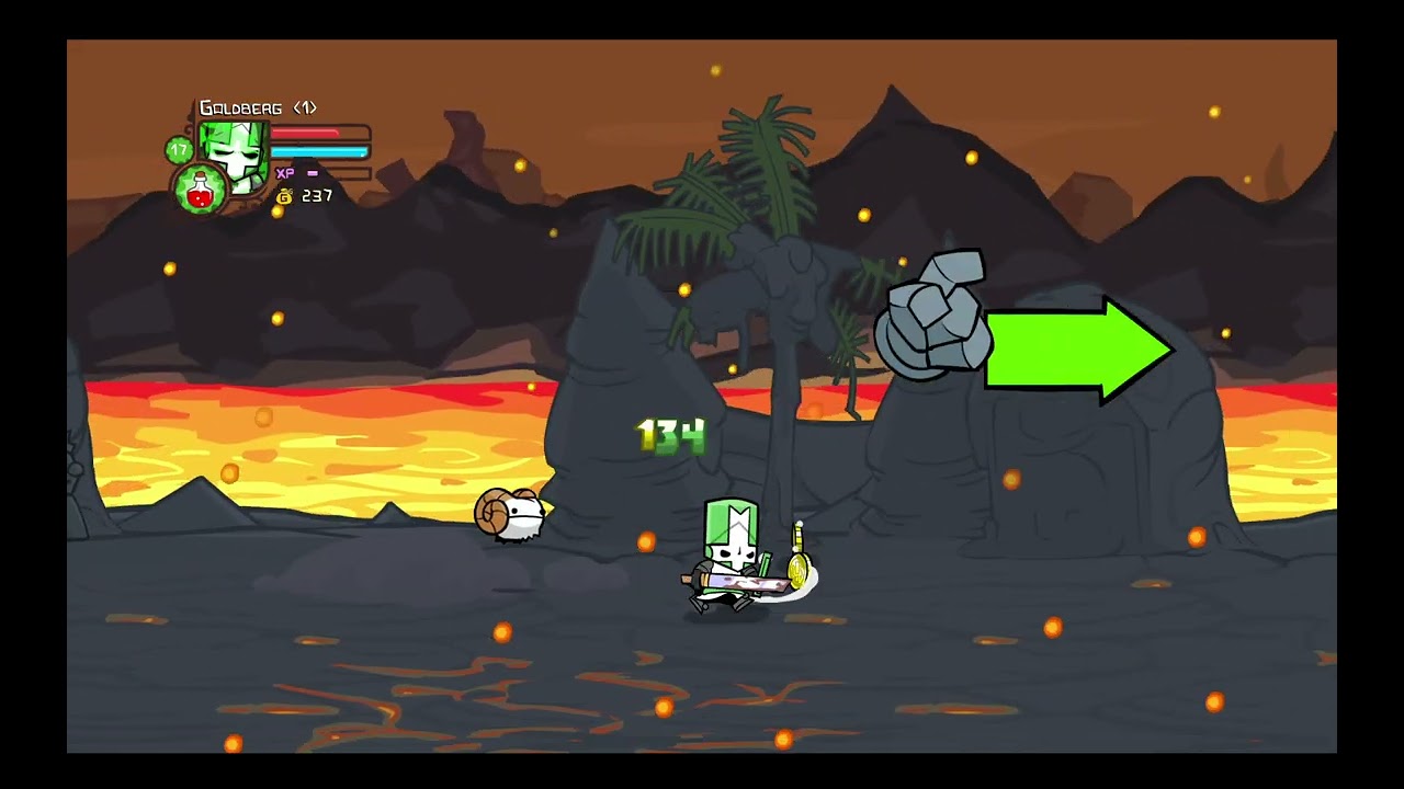 This video ends after i get the rellic second in castle crashers painter boss paradise