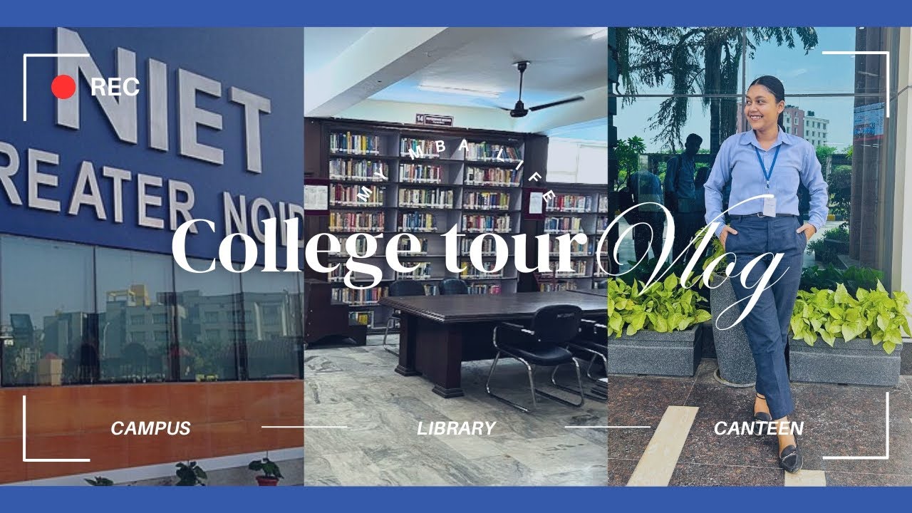 NIET College Tour Vlog | Campus Life | MBA | Greater Noida @ayushirajput11@nietgreaternoida