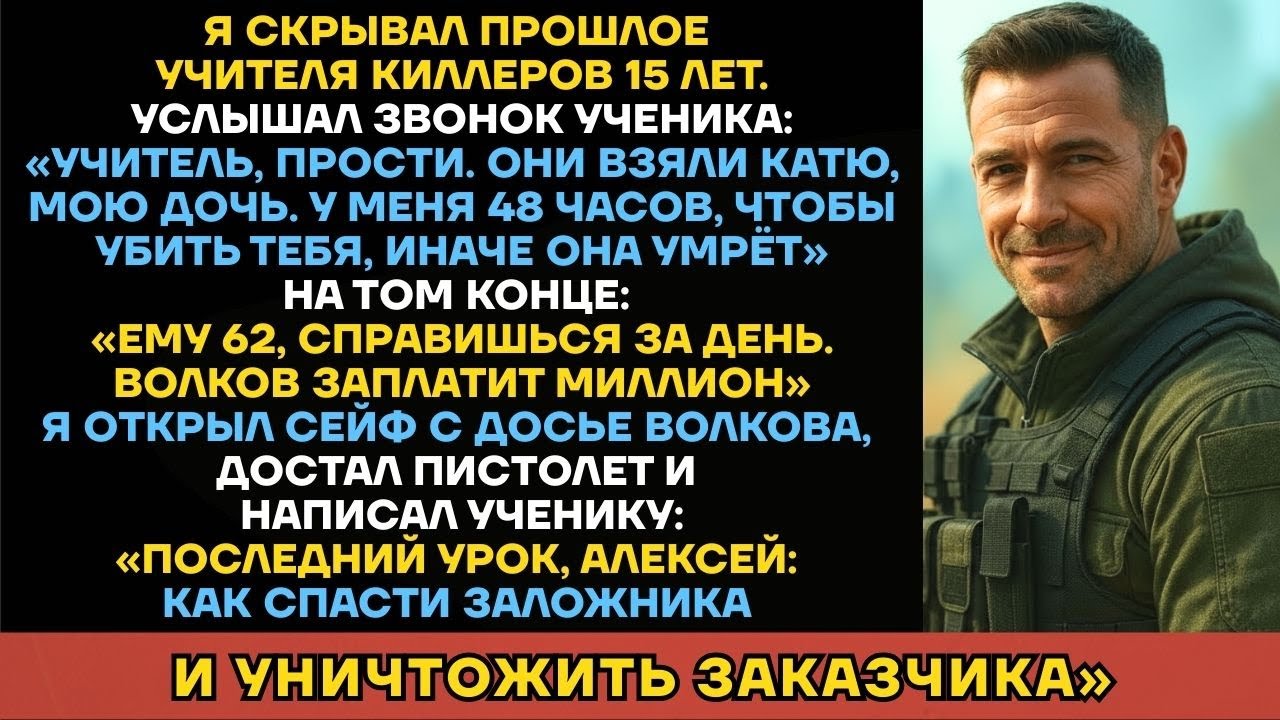 Я Учил Киллеров 15 Лет. Лучший Ученик Пришёл Меня Убить — Я Сказал: «Последний Урок, Алексей»...