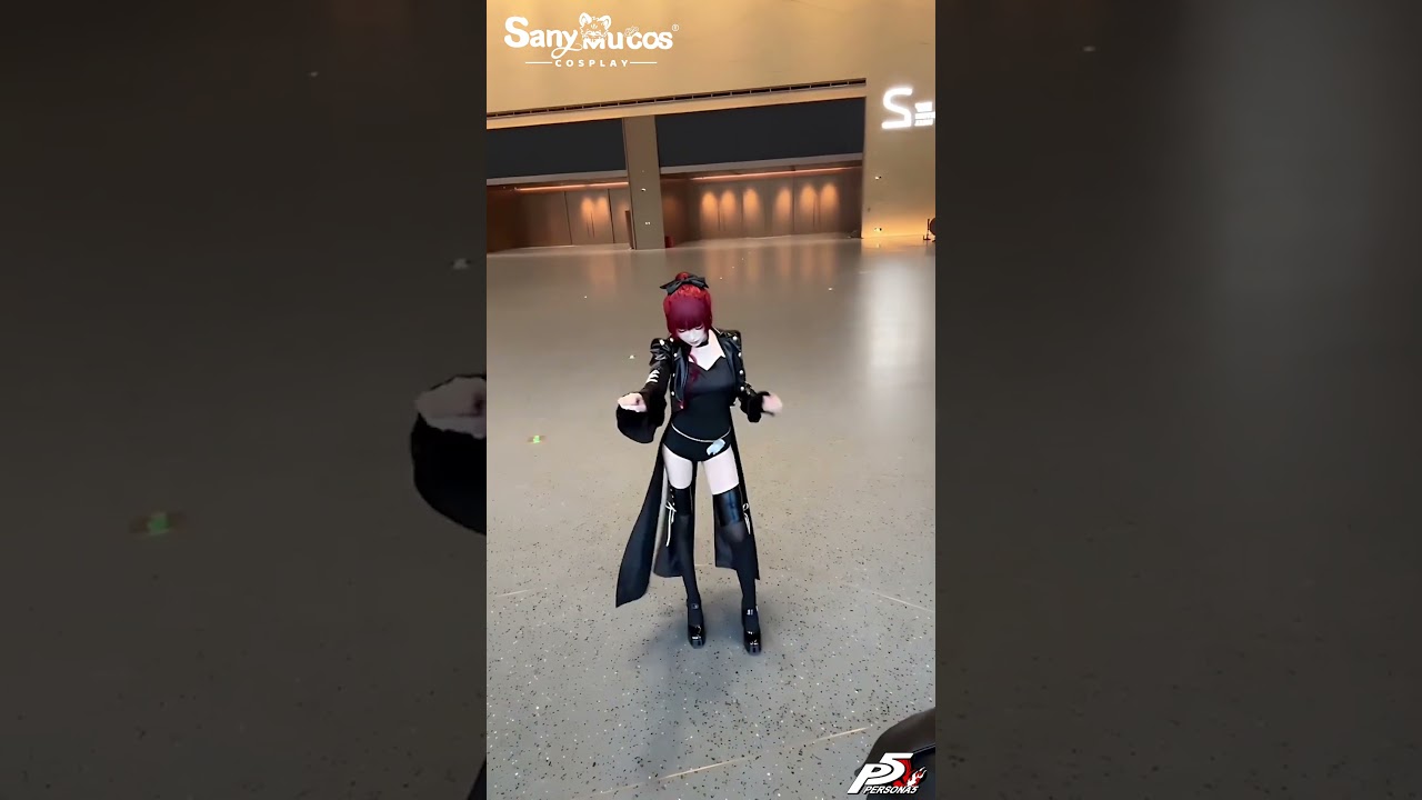 Persona Cosplay Kasumi Yoshizawa Monster Thief Suit & Ren Amamiya Battle Suit Cosplay Costume show