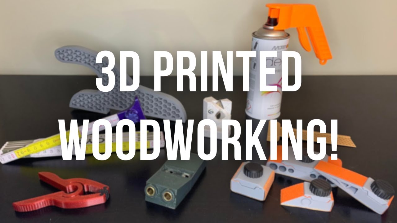 Top 3D PRINTED Woodworking Tools You Need!
