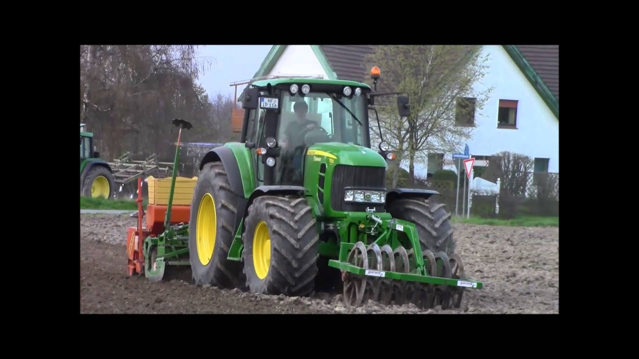 Maislegen 2013 mit dem 7530 bei Potthoff GbR