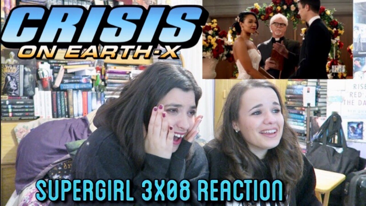 РЕАКЦИЯ НА ФИЛЬМ SUPERGIRL 3X08 «КРИЗИС НА ЗЕМЛЕ X ЧАСТЬ 1» (ЧАСТЬ 2)