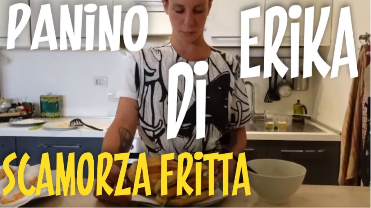Panino di Erika con la scamorza fritta