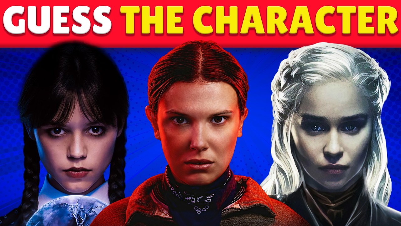 Guess Popular TV & Netflix Characters | 2026 TV show Trivia