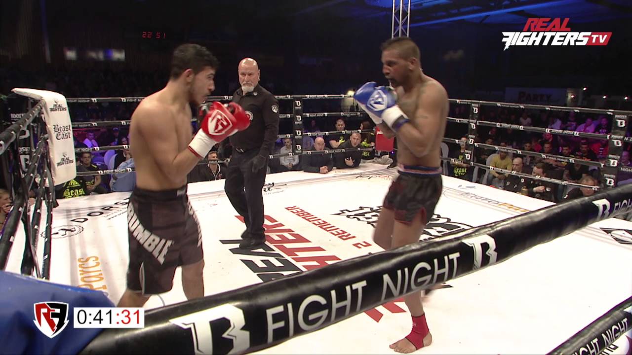 Marvin Sansaar vs Mustafa Kazmaz Real Fighters AN2R & BOTE 2016