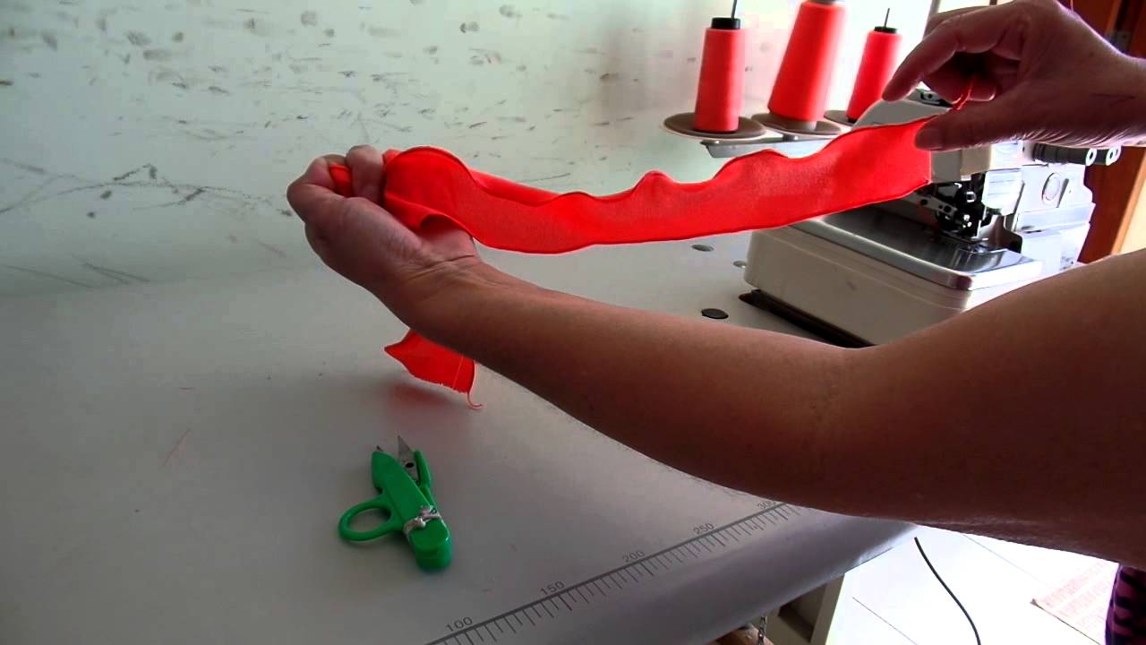 Dica de costura. Como fazer picô e usar linha de nylon na overlok adaptada. Aula 17