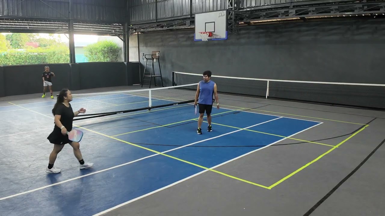 Casadea Pickle Ball Game Miki Jel vs Angel Jayson