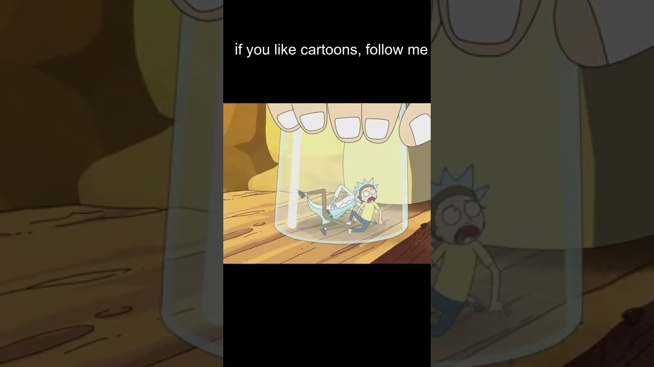 been attacked by tiny people #rickandmorty #shorts