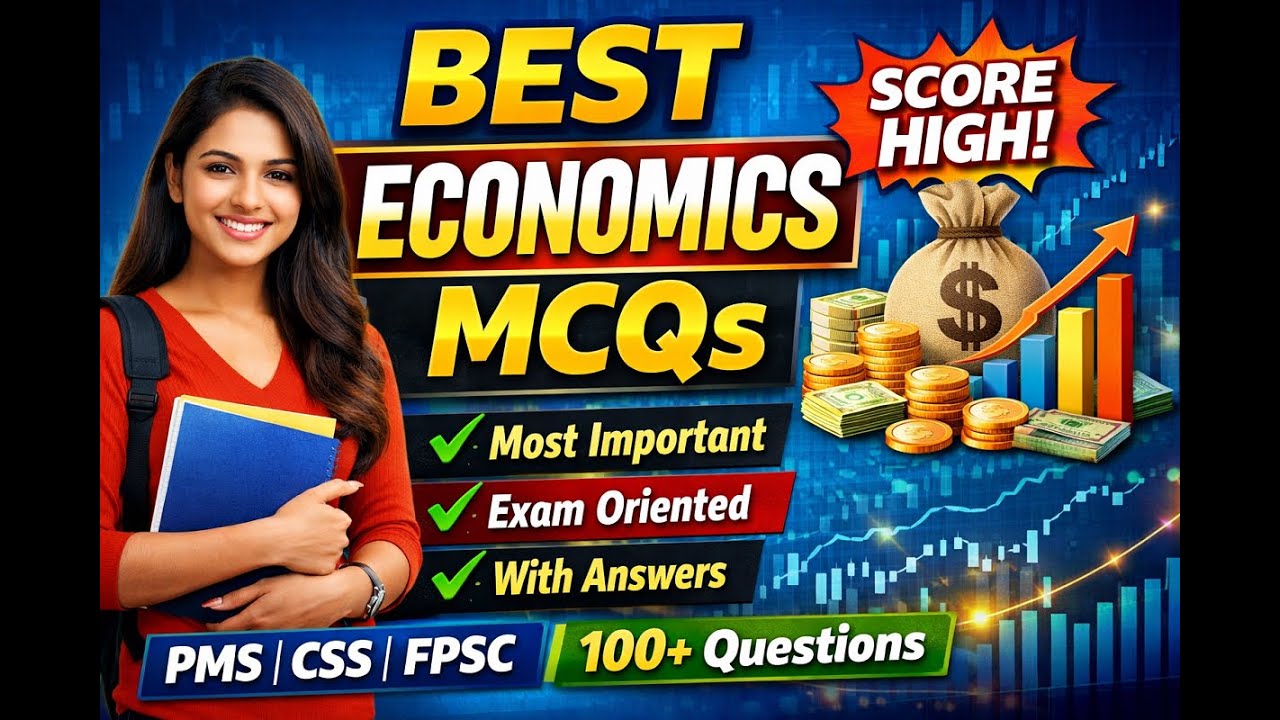 Economics mcqs Part 1| Lecturer test preparation |Economics Mcqs | PMS, FPSC & CSS Preparation