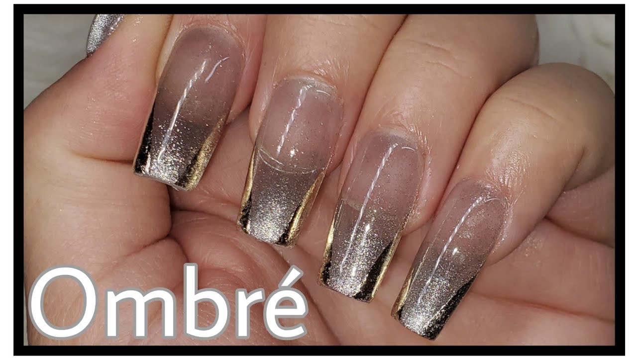 Uñas técnica Ombré con Gel Ojo de gato 👁💅@Sheila Beltran Nails