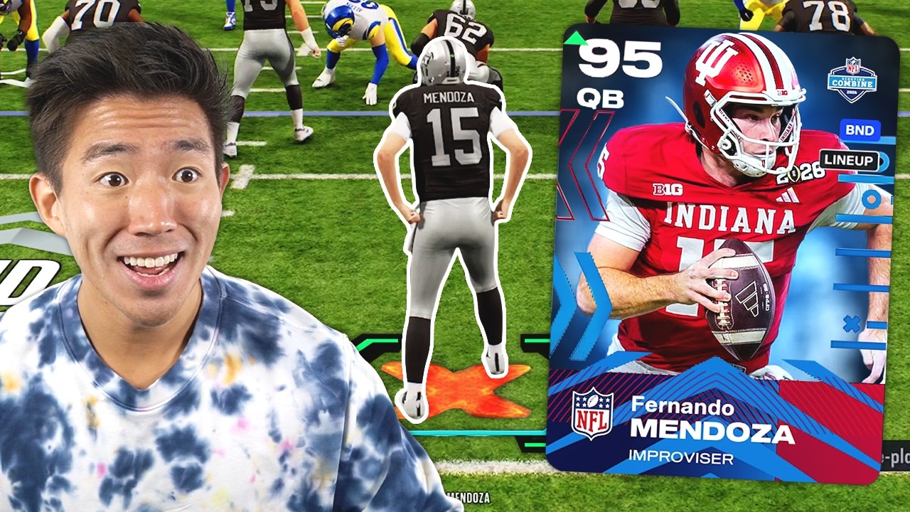 Fernando Mendoza Is The QB GOAT In Madden 26
