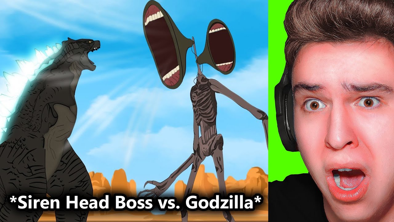SIREN HEAD BOSS vs. GODZILLA !