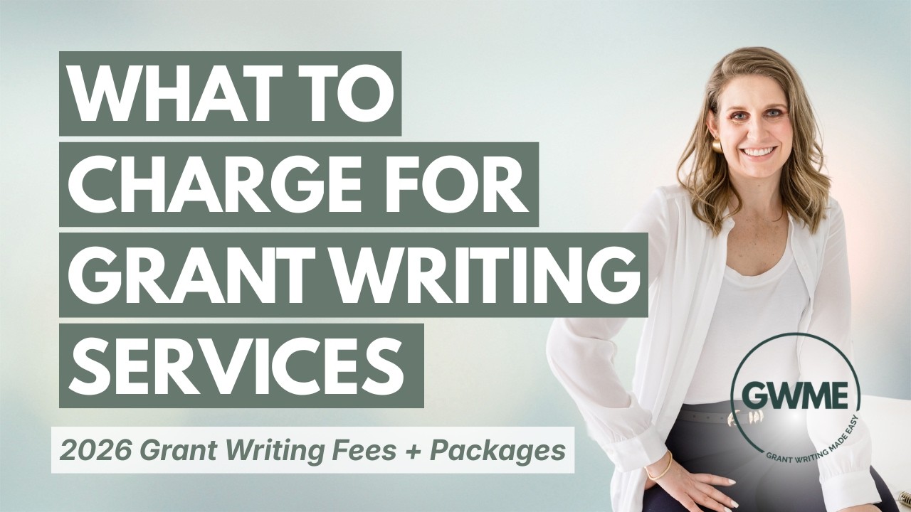 What to Charge for Grant Writing Services | 2026 Pricing Guide for Grant Writers