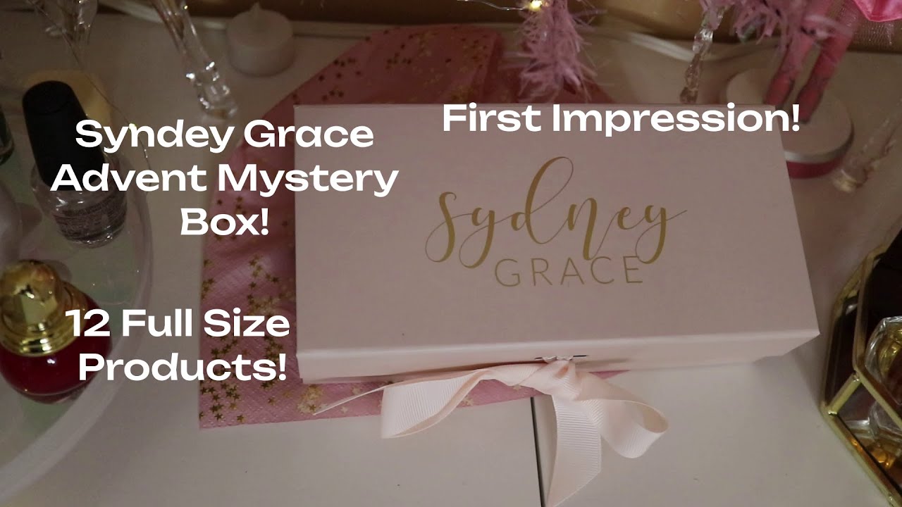 Sidney Grace Deep Advent Mystery Box Unboxing