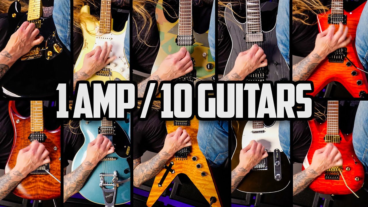 1 AMP / 10 GUITARS - METAL