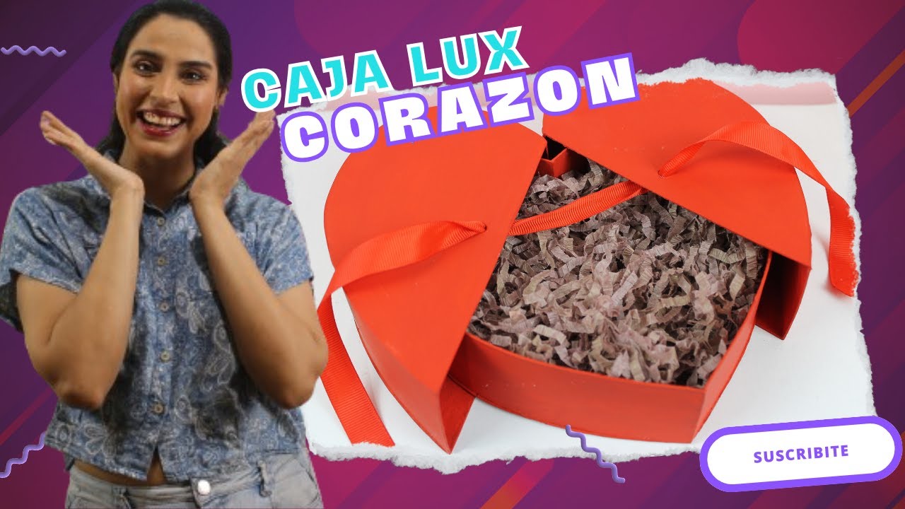 ✨ Caja lux corazón / Regalo para San Valentín ❤️