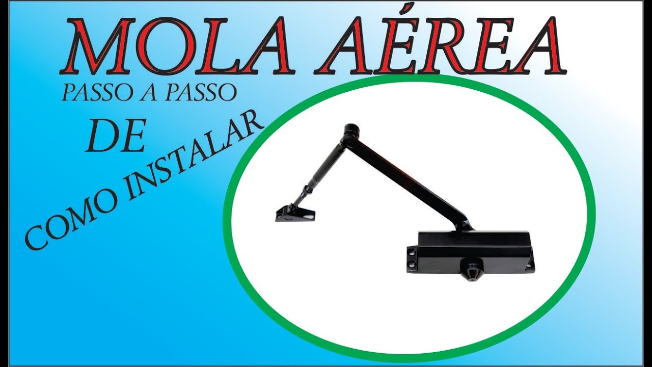 Instalando uma Mola Aérea, veja como  +  ( dicas importantes pra você )