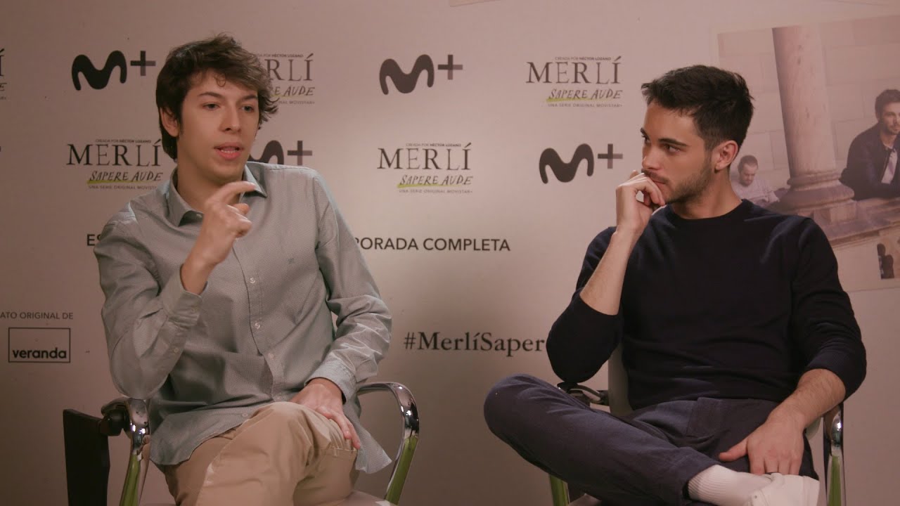 Los actores de Merlí la mezcla de hablar castellano y catalán