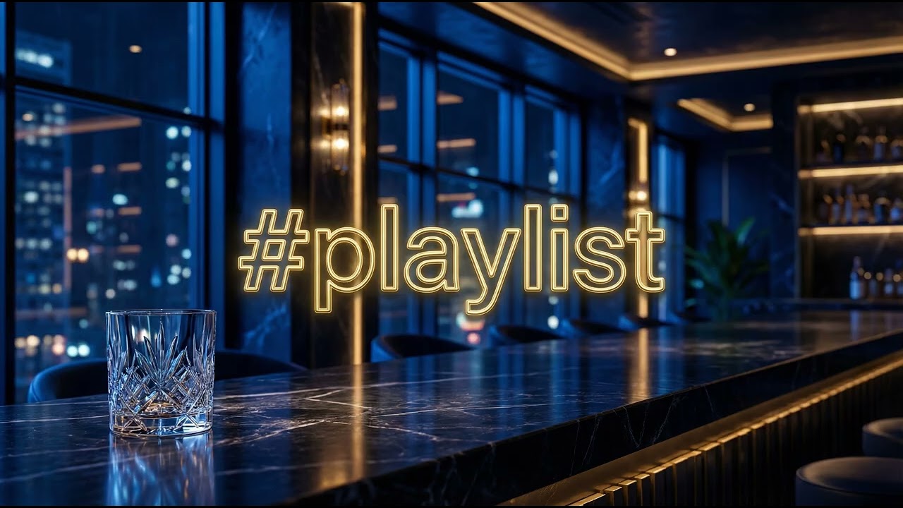 #playlist 미드나잇 사파이어 | Modern Cocktail Bar  Midnight Sapphire | モダンカクテルバ－ Midnight Sapphire