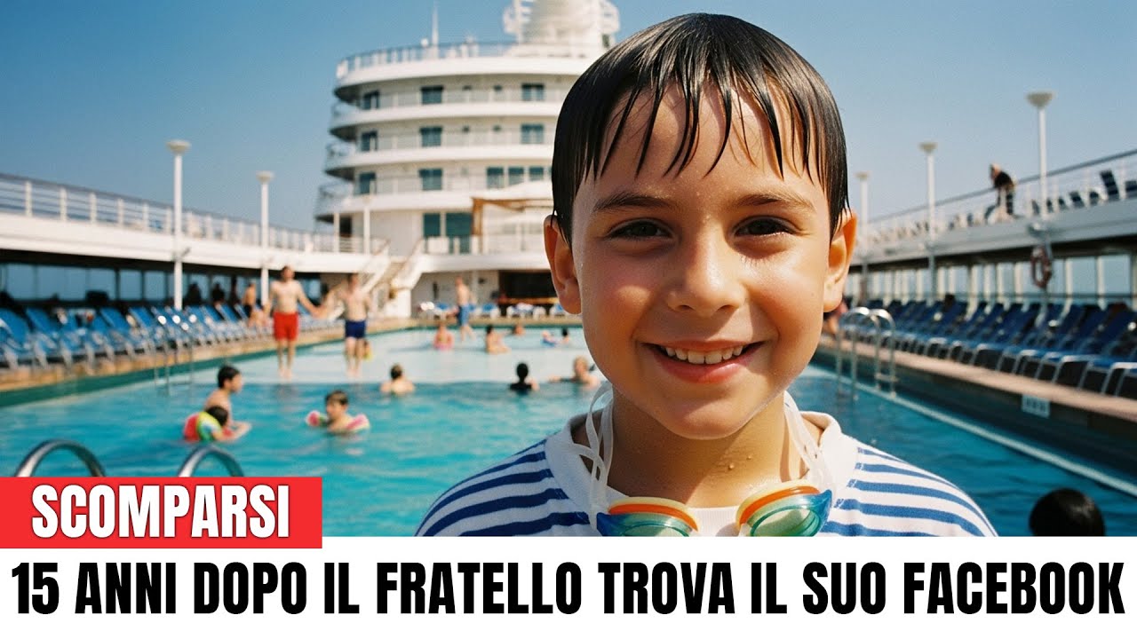 Bambino scomparso su una crociera nel 2004, 15 anni dopo il fratello trova il suo Facebook