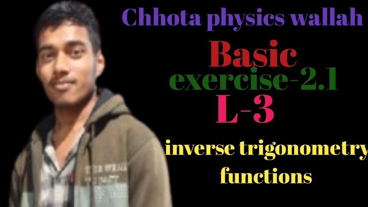Inverse trigonometry functions 