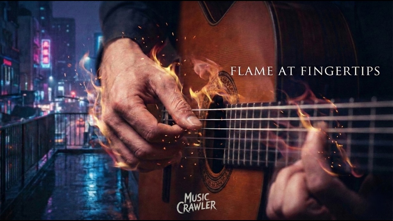Music Crawler Presents: Flame at Fingertips | Nouveau Flamenco Guitar Masterpiece (Armik Style)