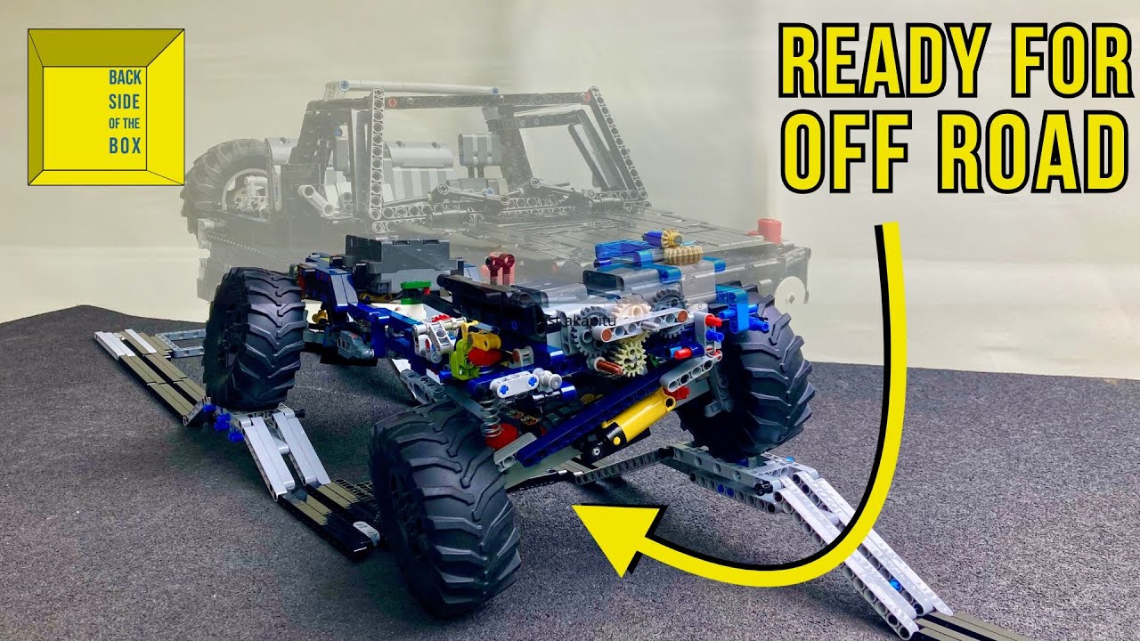 Engineering explained with LEGO Technic: Off-road suspension