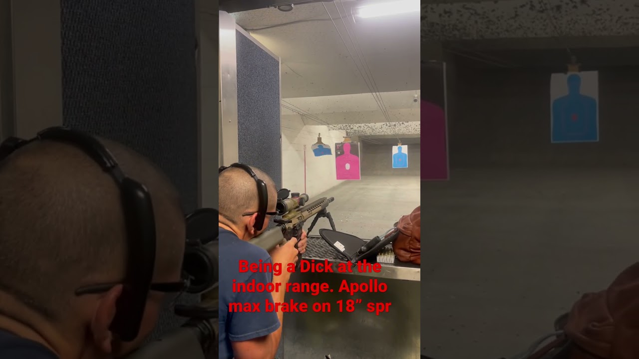Ultradyne Apollo Max brake on 18&rdquo; SPR AR15
