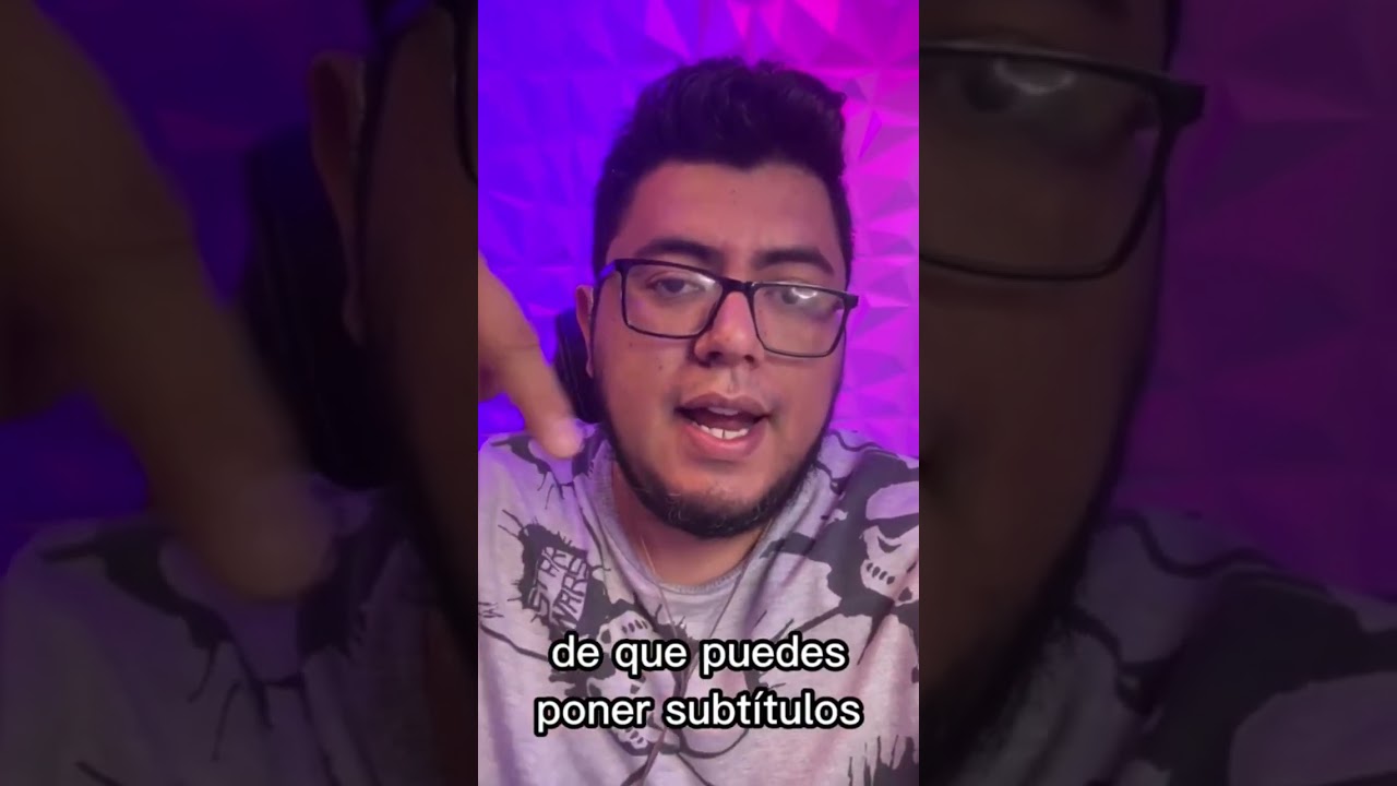 Subtítulos automáticos desde tu celular