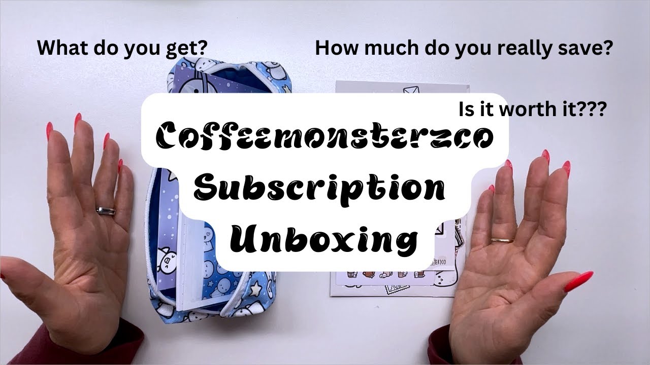 Coffeemonsterzco Subscription Unboxing & First Impressions | Is it worth the price? What do you get?