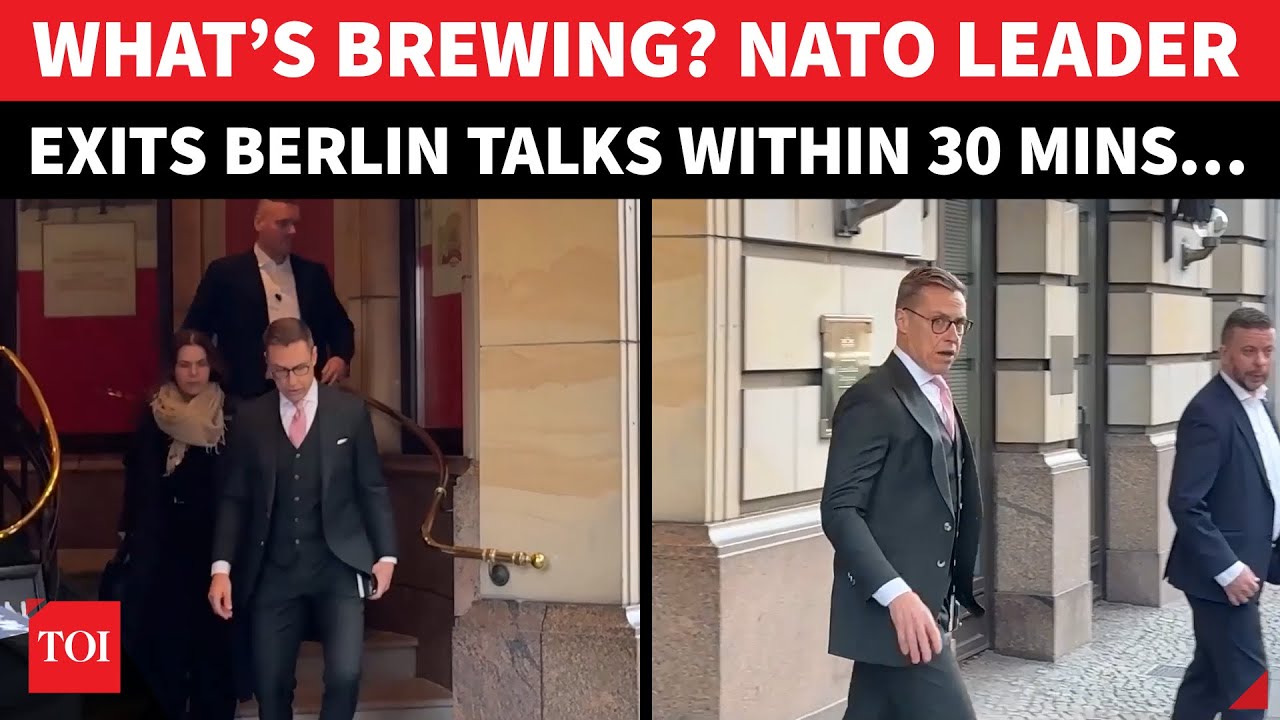 NATO Nation Finland&rsquo;s Stubb SHOCKS Zelensky, &lsquo;SILENTLY EXITS&rsquo; Berlin Peace Talks. This Happens Next&hellip;