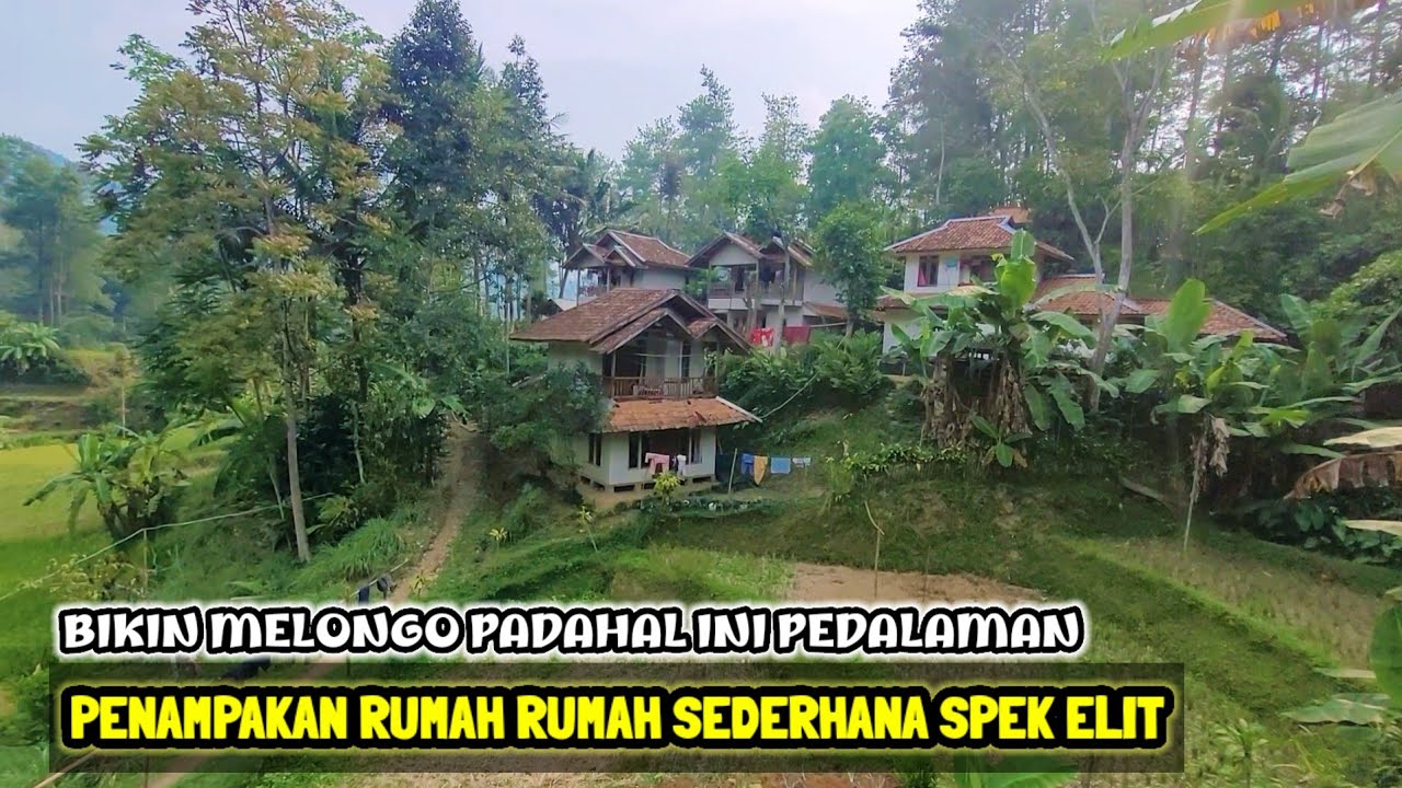 Wow,,, RUMAH MEWAH SEDERHANA TERLIHAT ELIT, KAMPUNG CIBENDA PEDALAMAN BANDUNG BARAT