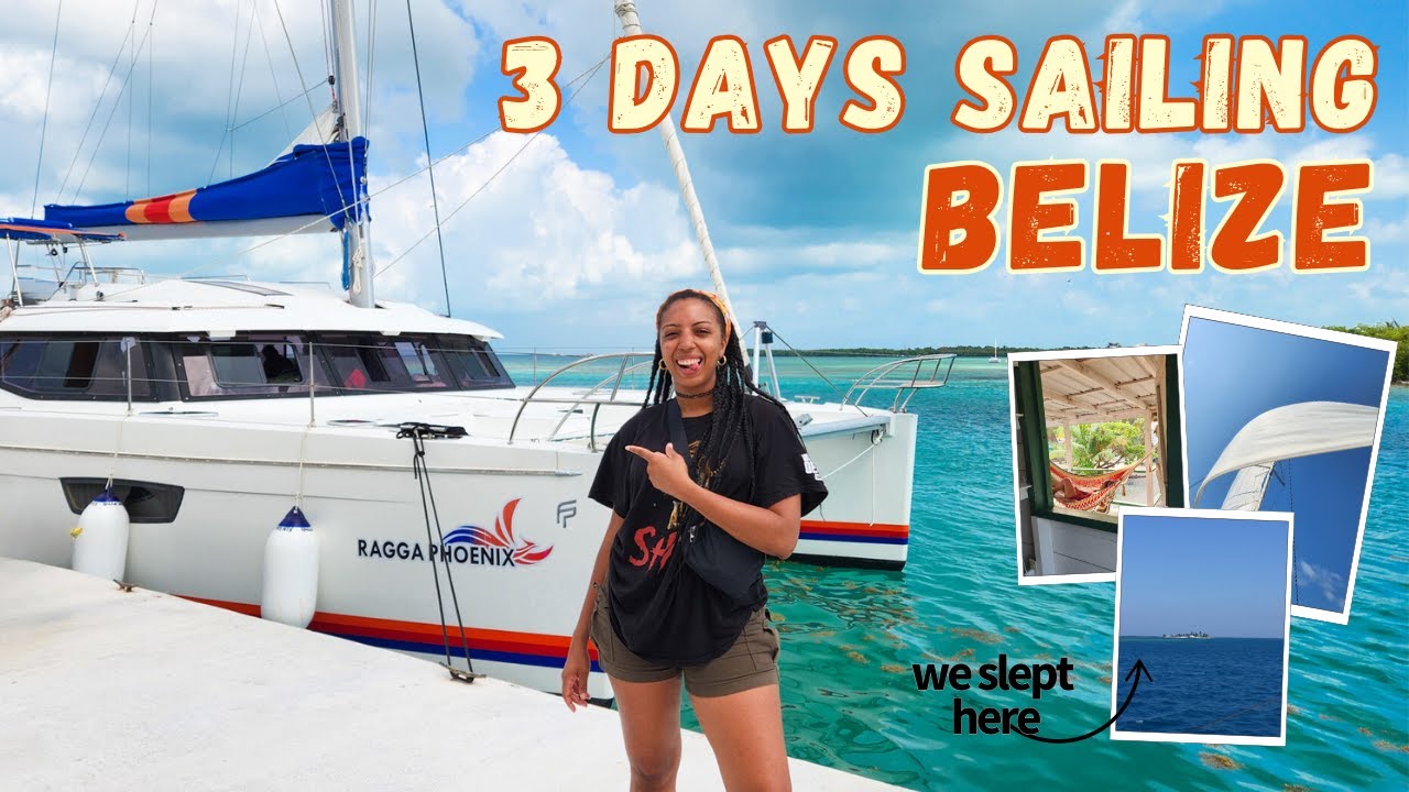 3 DAYS SAILING and Sleeping on REMOTE ISLANDS in BELIZE 🇧🇿 | Travel Vlog