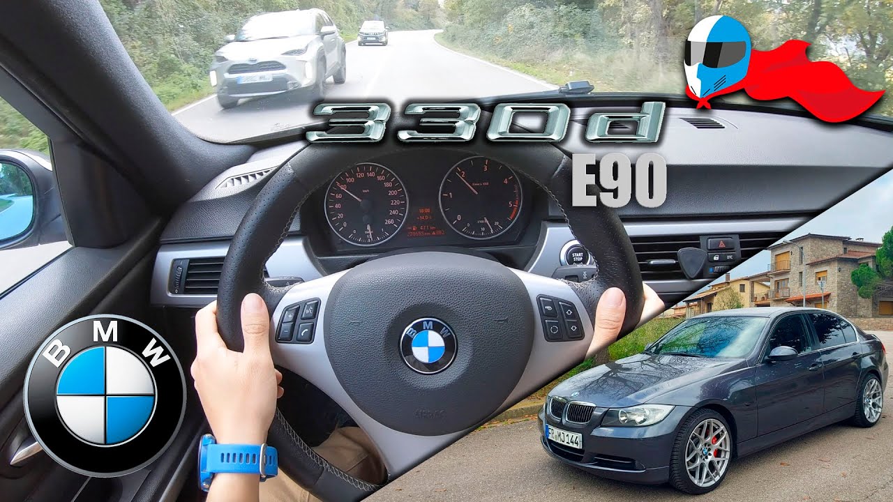 2006 BMW 330d E90 (170kW) 231HP POV 4K [Test Drive Hero] #200 ACCELERATION, ELASTICITY & DYNAMIC