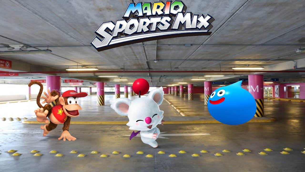 Mario Sports Mix - Volleyball Tournament #48: Flower Cup (3 players, Normal, Extras)