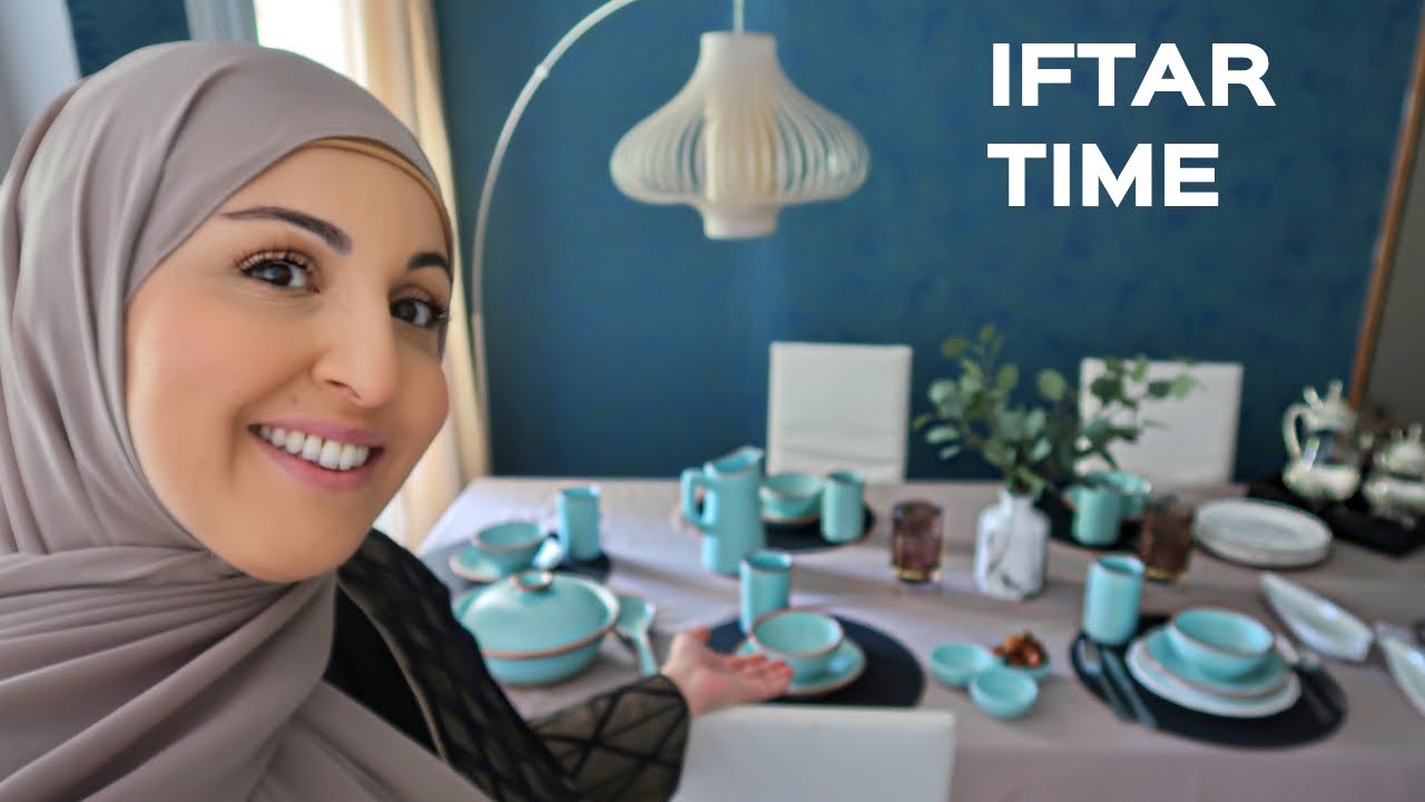 VLOG : JE REÇOIS MA FAMILLE POUR LE FTOUR / REPAS ! RAMADAN'UP 8