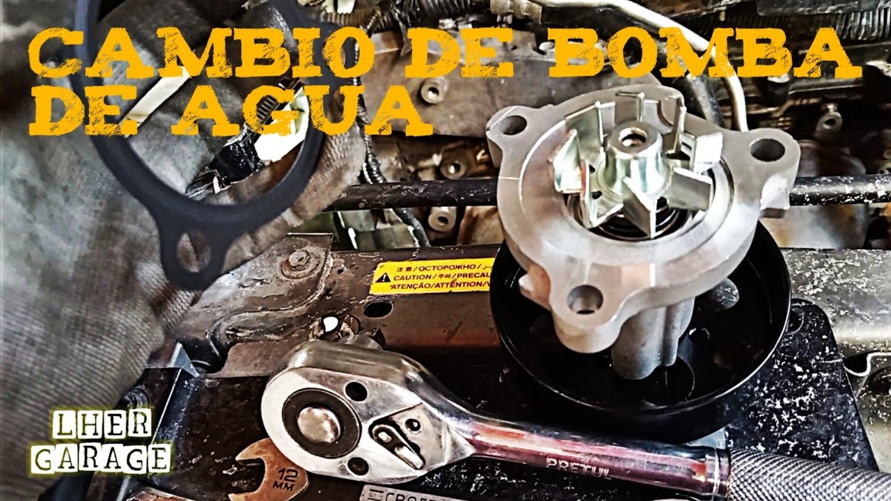 CAMBIO DE BOMBA DE AGUA A NISSAN X-TRAIL || LUIS HER