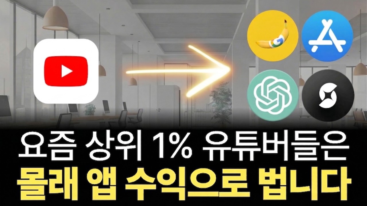 요즘 잘나가는 유튜버들이 몰래 앱으로 갈아타고 있는 이유