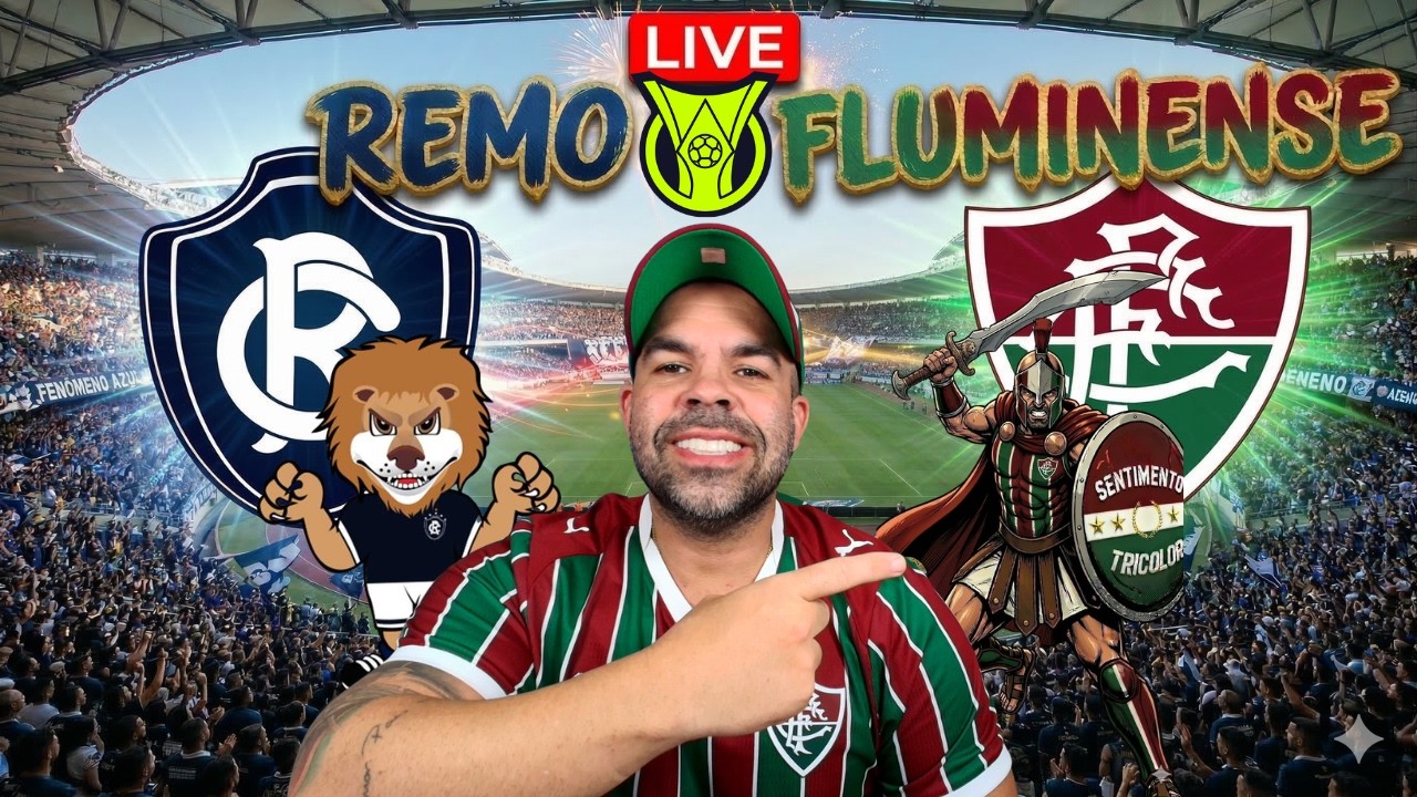 🔴 AO VIVO - REACT - REMO X FLUMINENSE | 5ª RODADA BRASILEIRÃO 2026