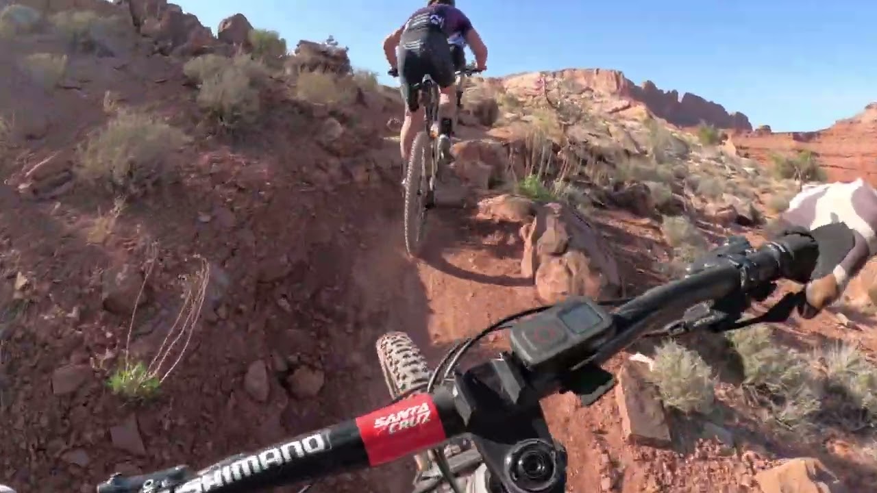 Moab Rocks 2024 stage 2,  Moab Brand trails