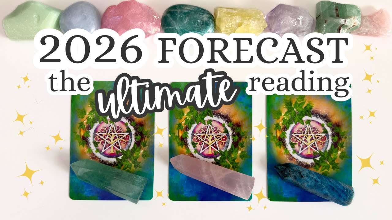 🔮💫Your 2026 YEAR AHEAD🔮💫 *extremely detailed*✨what will happen?? pick-a-card tarot reading