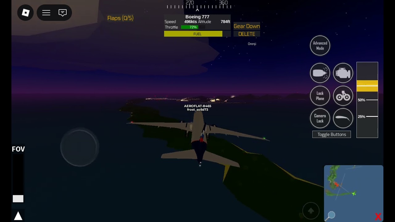 Aeroflot take off from perth-tokyo B777