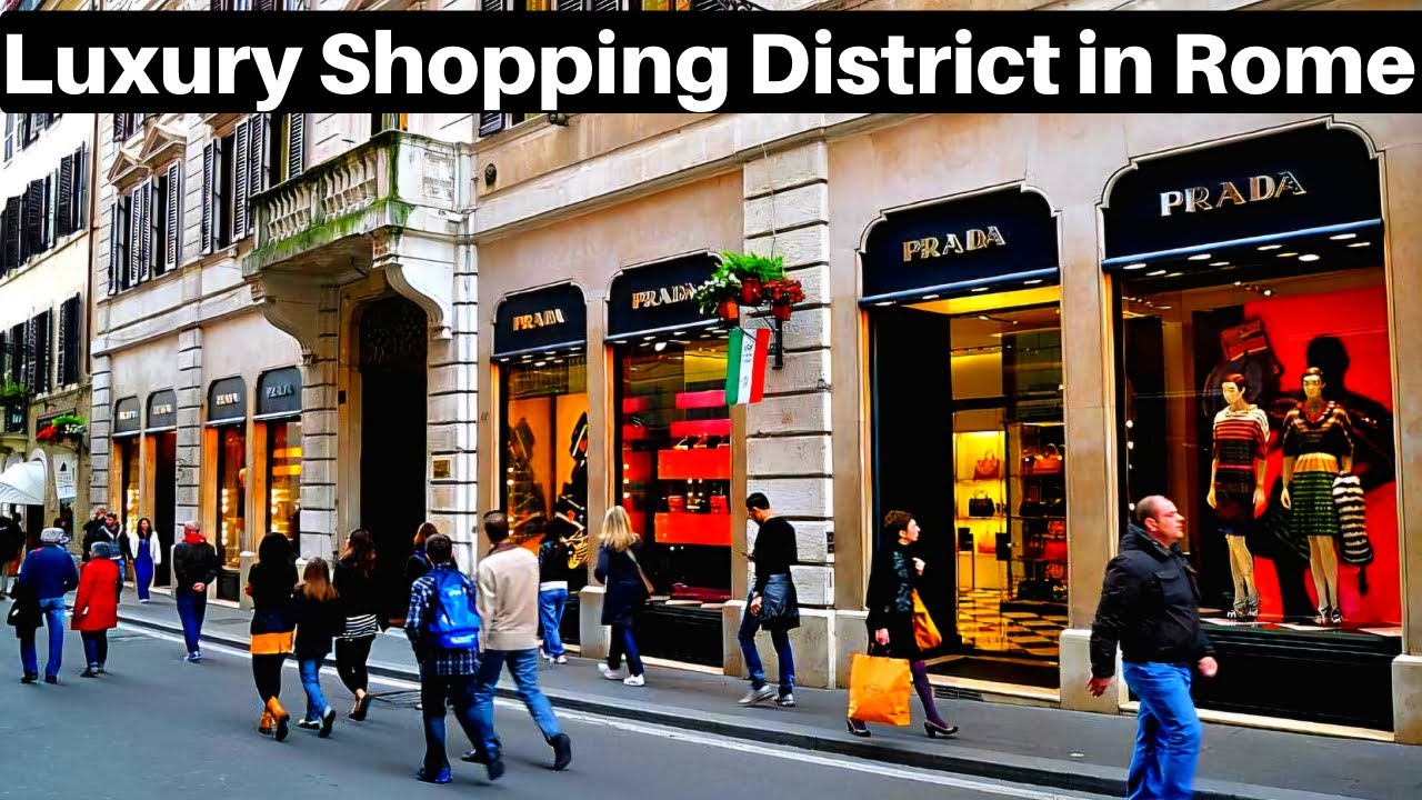 Rome Italy, Luxurious Fashion District, Rome November 2024, Rome walking Tour