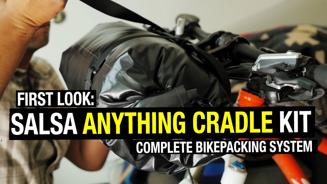Первый взгляд: комплект Salsa Anything Cradle Kit (полная система руля для байкпакинга!)
