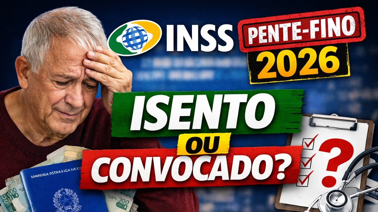 🚨 INSS CONFIRMA: Veja Quem NÃO Será Chamado no Pente-Fino 2026!