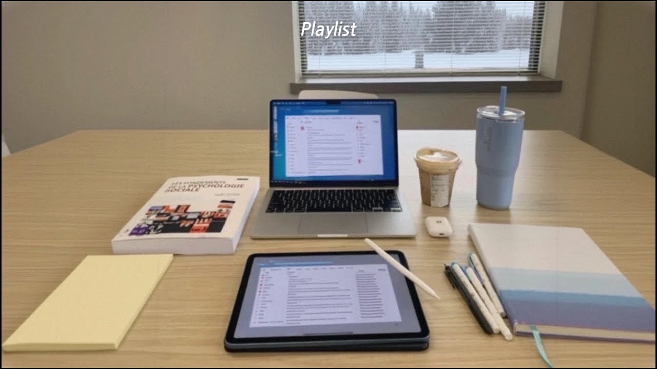 𝐏𝐥𝐚𝐲𝐥𝐢𝐬𝐭 (가사X)두쫀쿠보다 쫀득하게 집중하기🧆그냥 틀어두면 집중되는 공부 음악 ✏️| Deep Focus